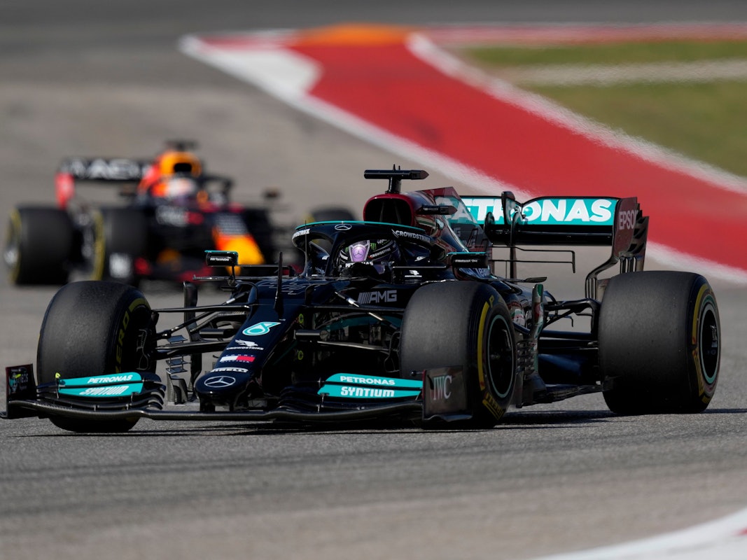 Lewis Hamilton im Formel-1-Rennen in Austin