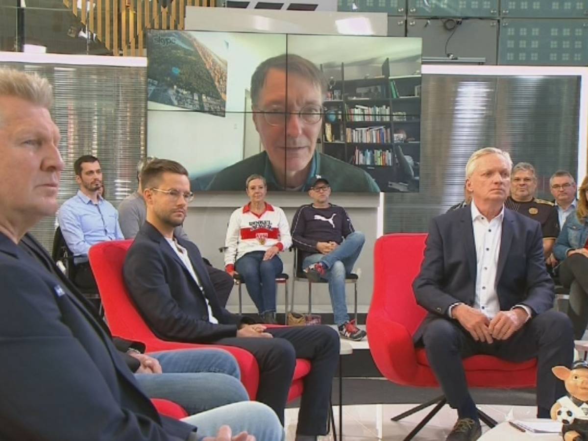 Karl Lauterbach ist im Doppelpass auf Sport1 zugeschaltet.