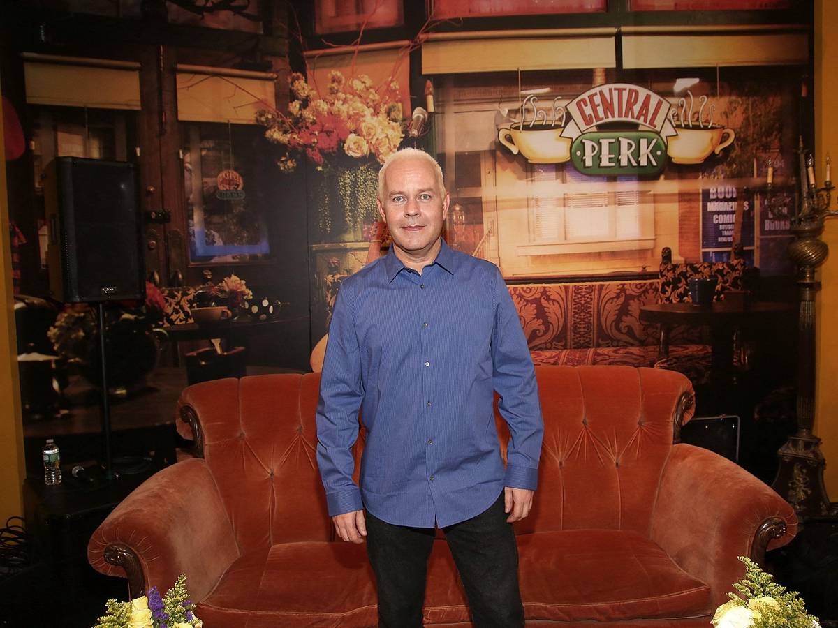 In this file photo actor James Michael Tyler attends the Central Perk Pop-Up Celebrating The 20th Anniversary Of "Friends" on September 16, 2014 in New York City. - Actor James Michael Tyler who played coffee shop manager Gunther on the hit sitcom "Friends" died October 24, 2021 at age 59, US media reported.
