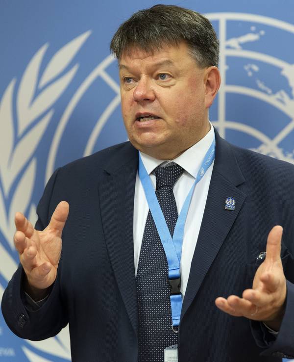 Petteri Taalas, Generalsekretär der Weltorganisation für Meteorologie (WMO), hat keine guten Nachrichten (hier ein Foto vom 5. Oktober 2021). Die Treibhausgaskonzentration in der Atmosphäre hat 2020 einen neuen Höchststand erreicht.