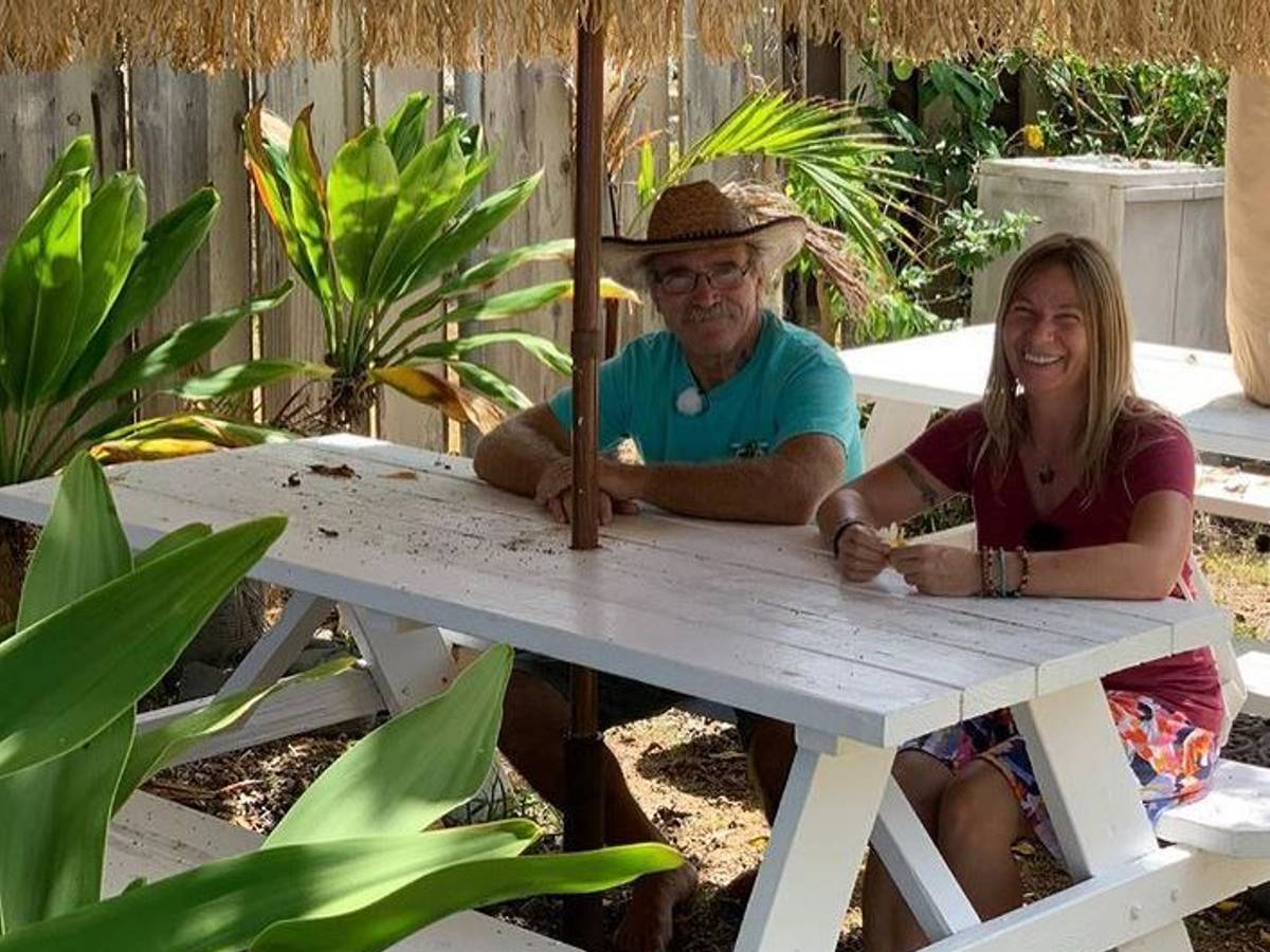 Konny und Manuela Reimann am 24. Oktober 2021 auf Hawaii.