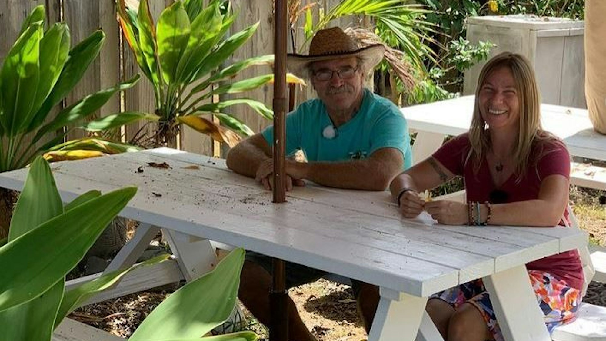 Konny und Manuela Reimann am 24. Oktober 2021 auf Hawaii.