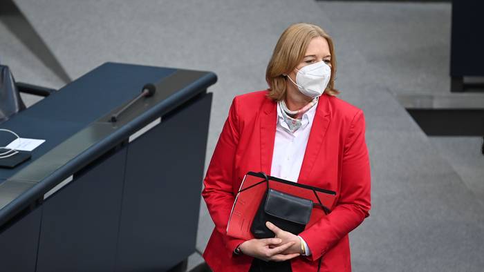 Bärbel Bas (hier am 26.10.2021 im Bundestag) wurde zur Präsidentin gewählt.