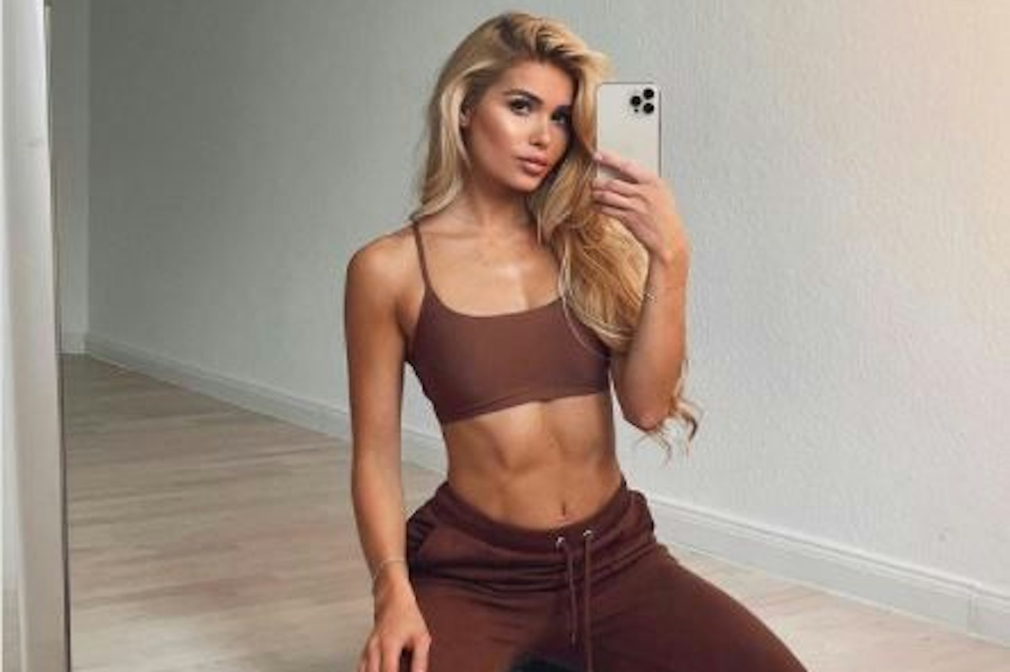 Influencerin Pamela Reif postete dieses Foto am 17. Oktober 2021 auf ihrem Instagram-Kanal.