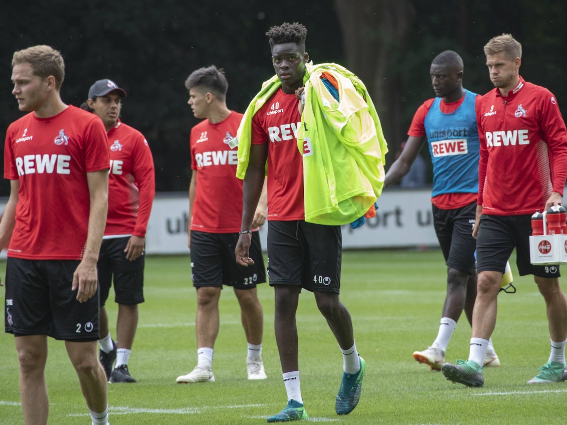 Yann Aurel Bisseck trainiert beim 1. FC Köln.