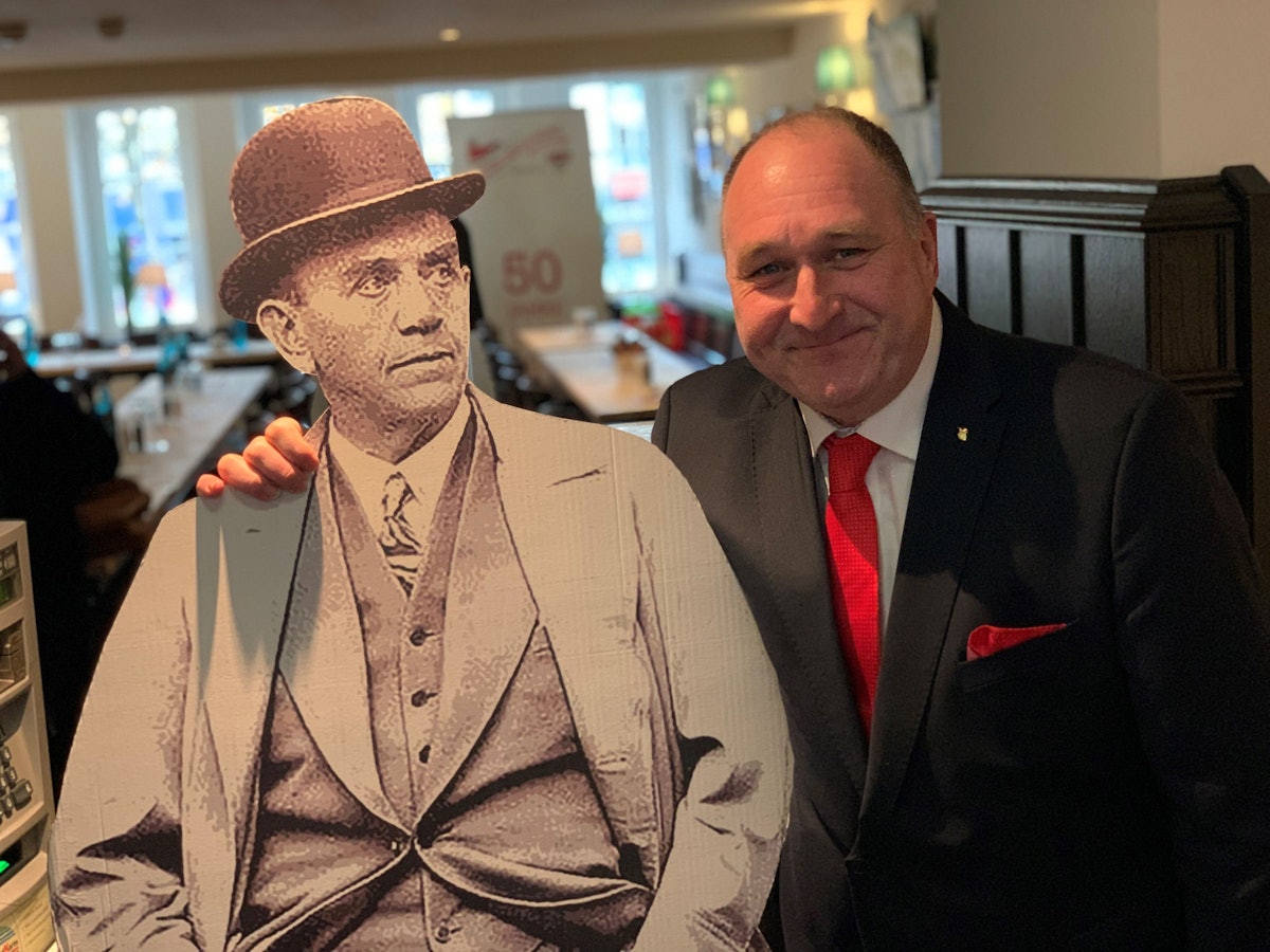 Ralf Schlegelmilch bei der PK