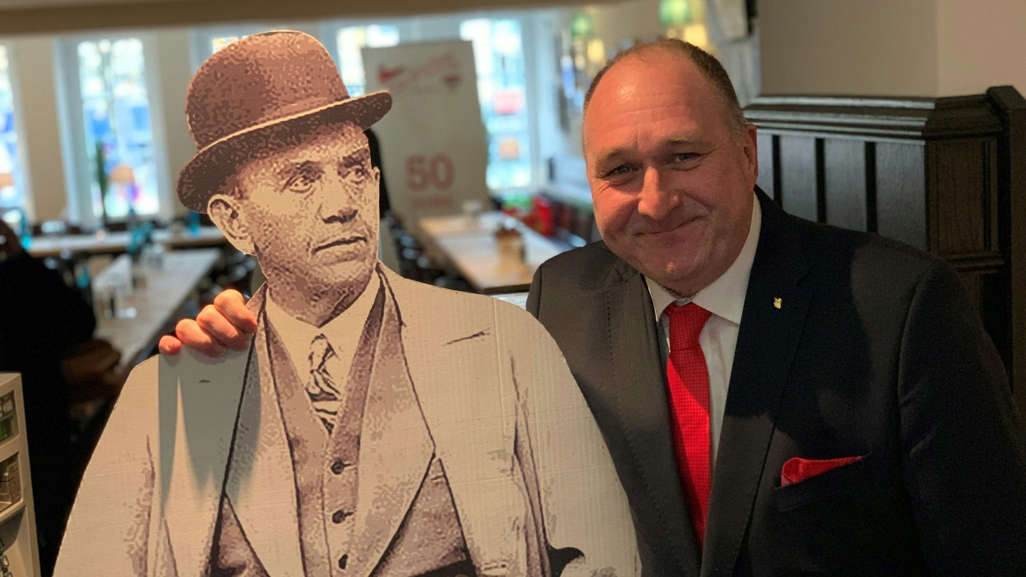 Ralf Schlegelmilch bei der PK