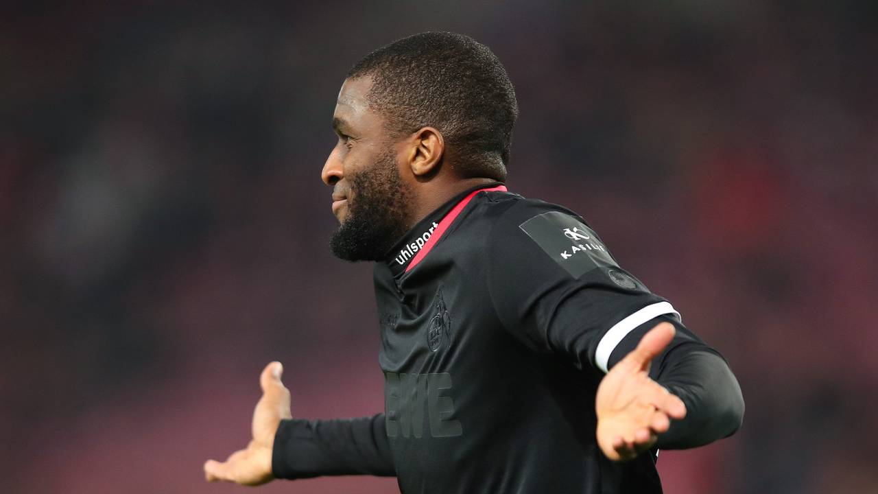 Anthony Modeste traf für den 1. FC Köln doppelt beim VfB Stuttgart.