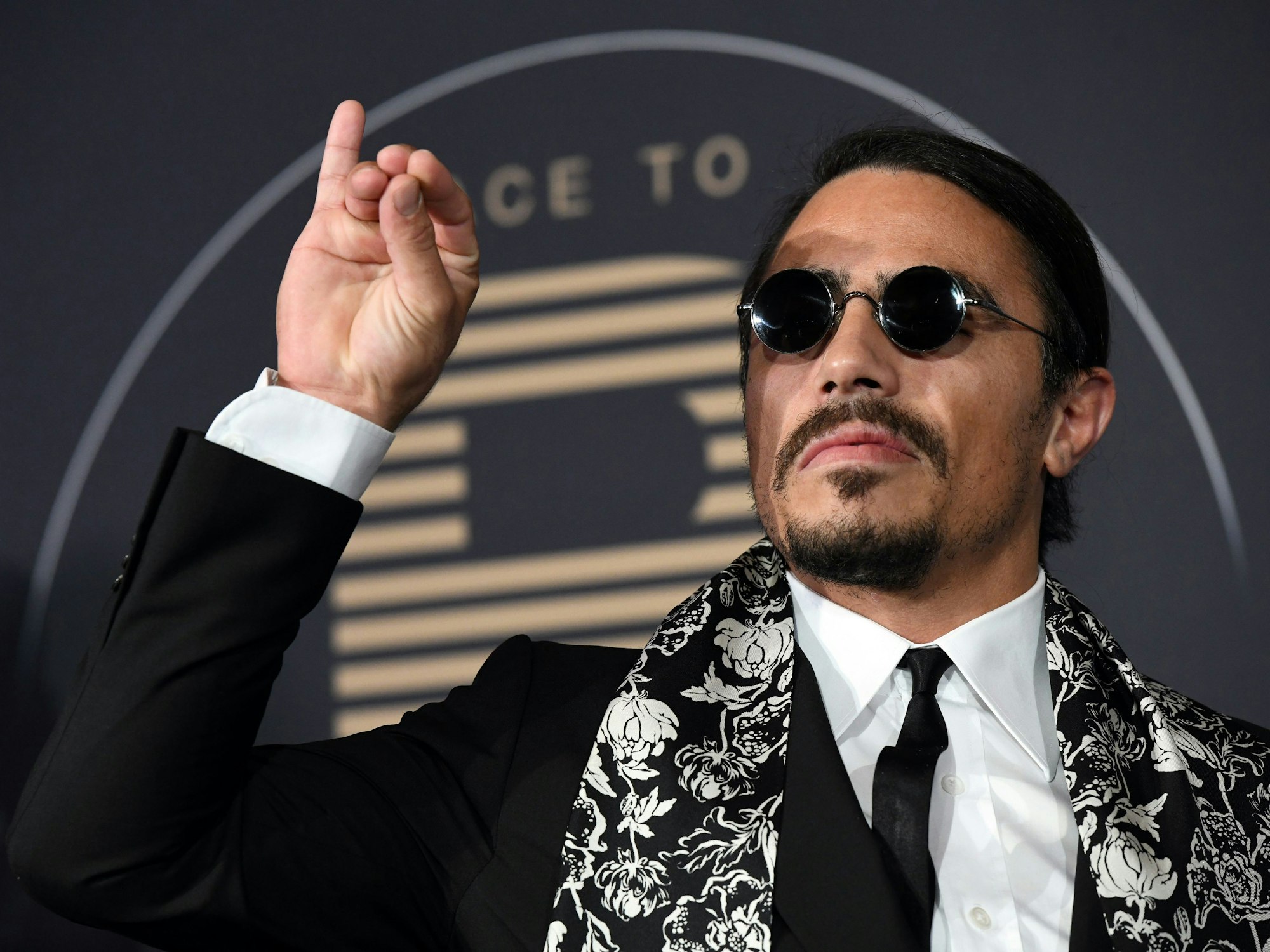 Nusret Gökce alias „Salt Bae“ 2017 in Berlin.