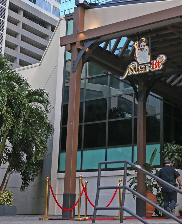 Ein Nusr-Et Steakhouse in Miami.