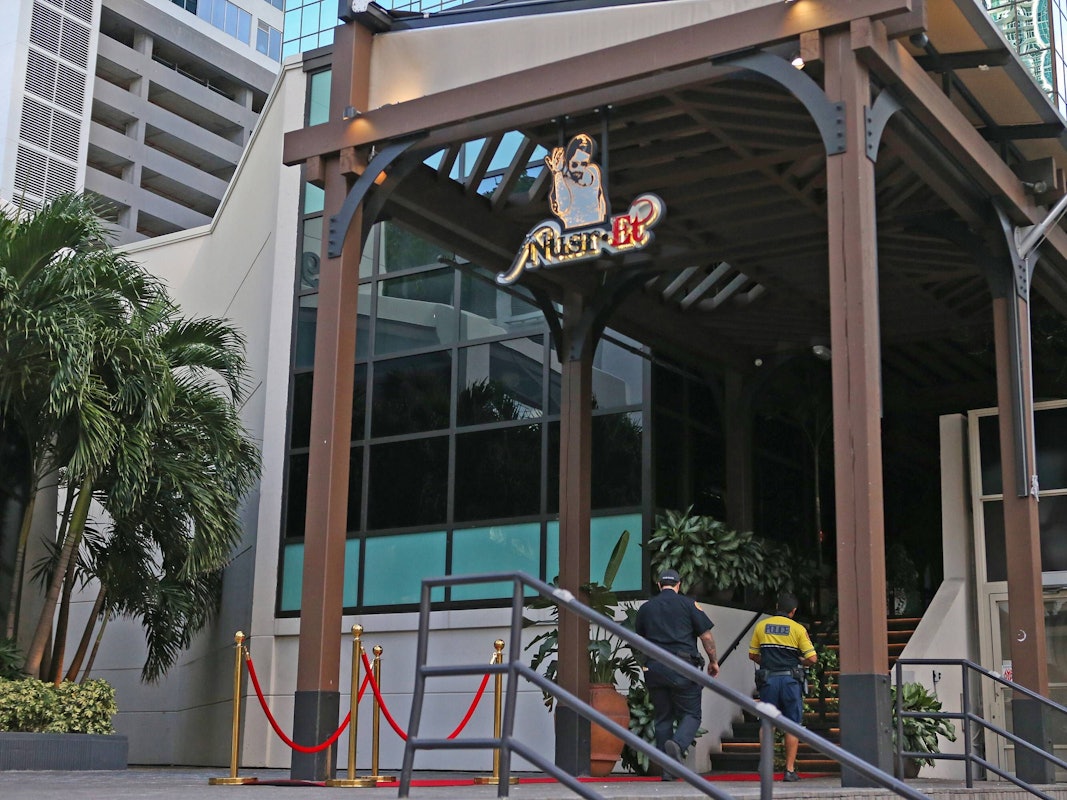 Ein Nusr-Et Steakhouse in Miami.