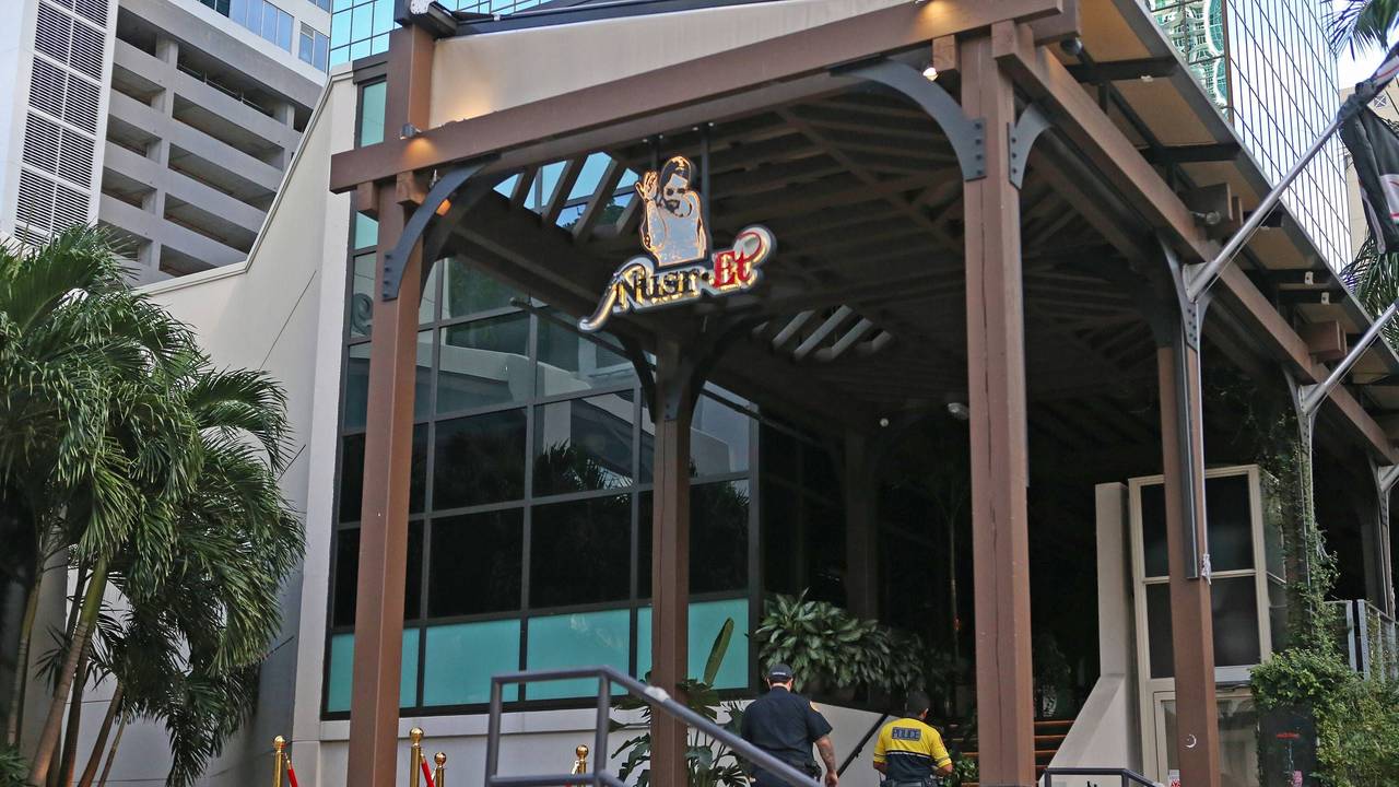 Ein Nusr-Et Steakhouse in Miami.