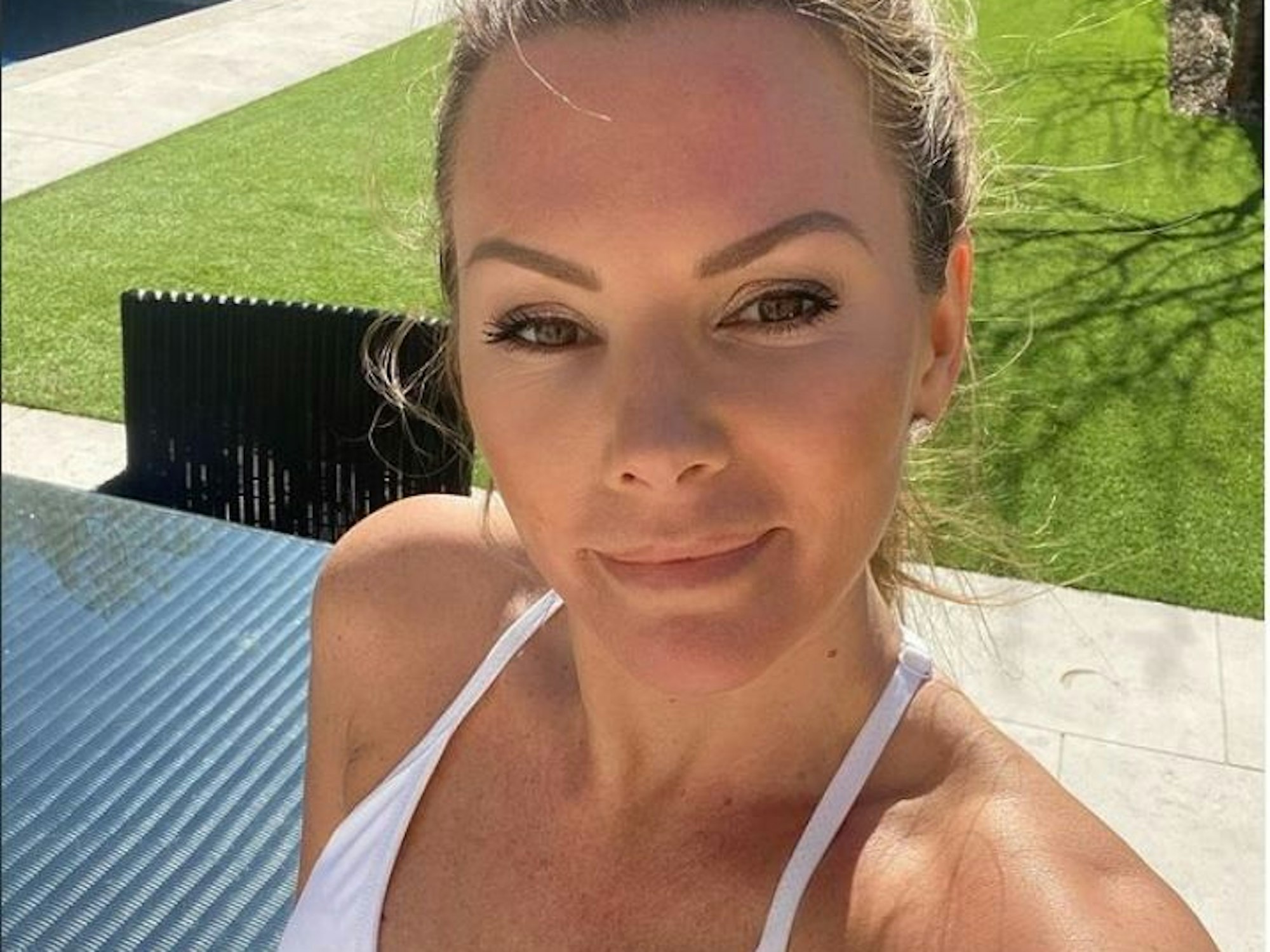 Spielerfrau Tony Terry - das Selfie postete sie am 5. April 2020 auf ihrem Instagram-Account Quelle: https://www.instagram.com/toniterry26