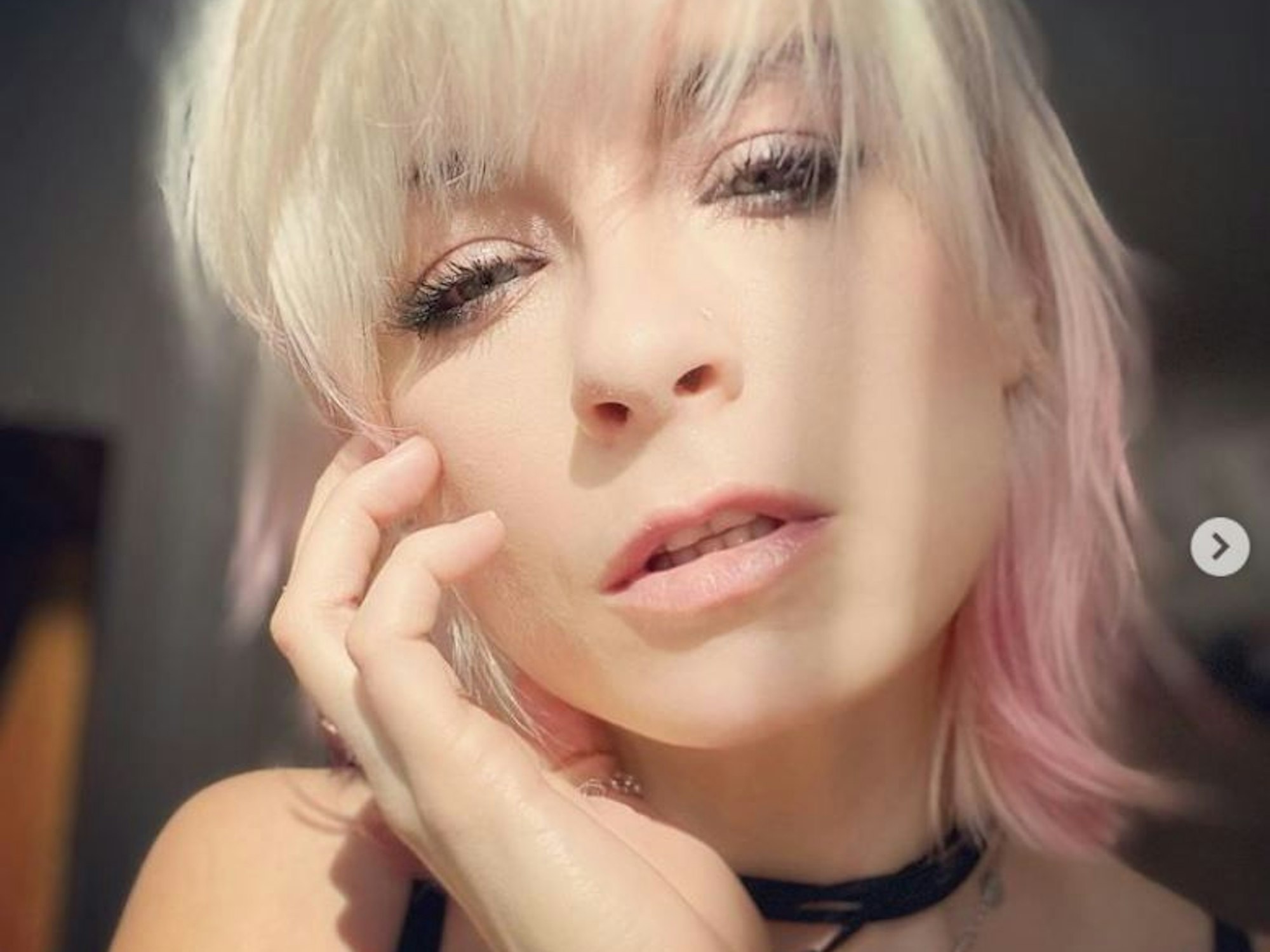 Mia Julia auf einem Selfie, dass sie am 14. Mai 2021 auf Instagram hochgeladen hat. Screenshot dient zur Berichterstattung.