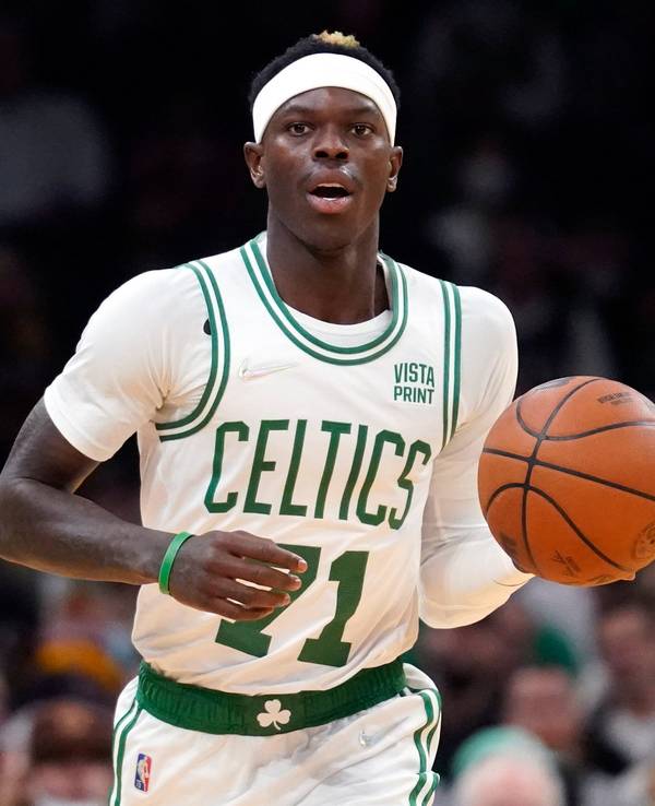 NBA-Profi Dennis Schröder beim Spiel seiner Boston Celtics gegen die Washington Wizards