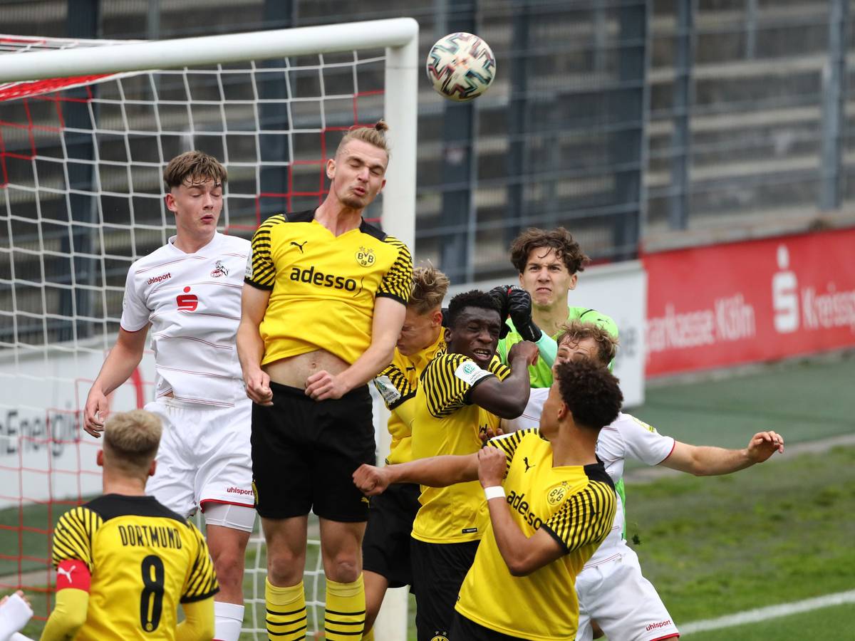 Die U19 des 1. FC Köln spielt gegen Borussia Dortmund.