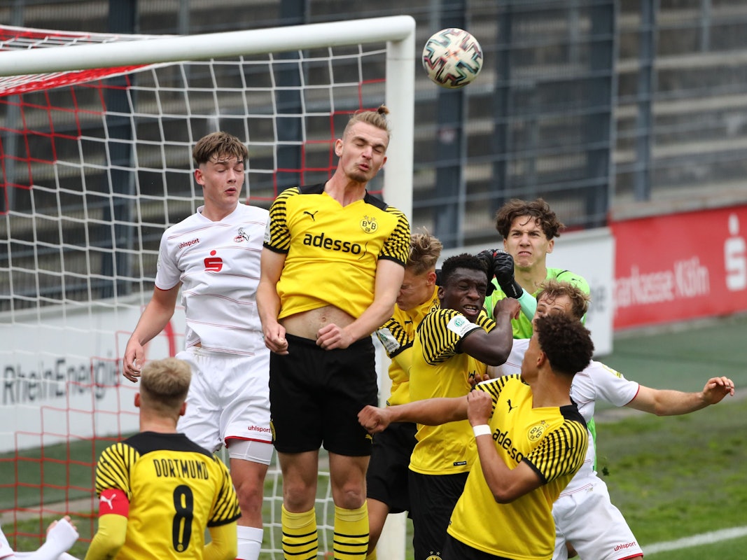 Die U19 des 1. FC Köln spielt gegen Borussia Dortmund.