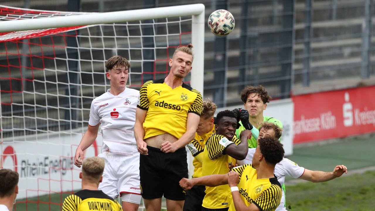 Die U19 des 1. FC Köln spielt gegen Borussia Dortmund.
