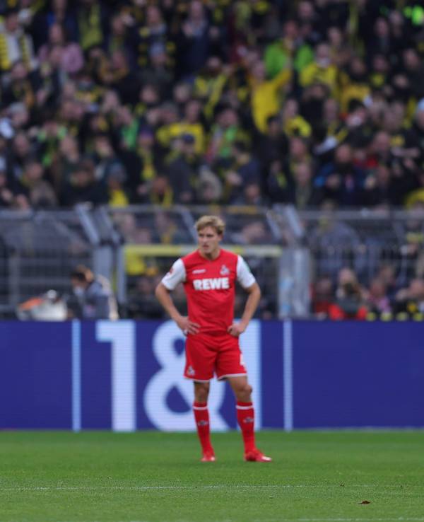 Dejan Ljubicic, Timo Hübers und Salih Özcan spielen für den 1. FC Köln gegen Borussia Dortmund.