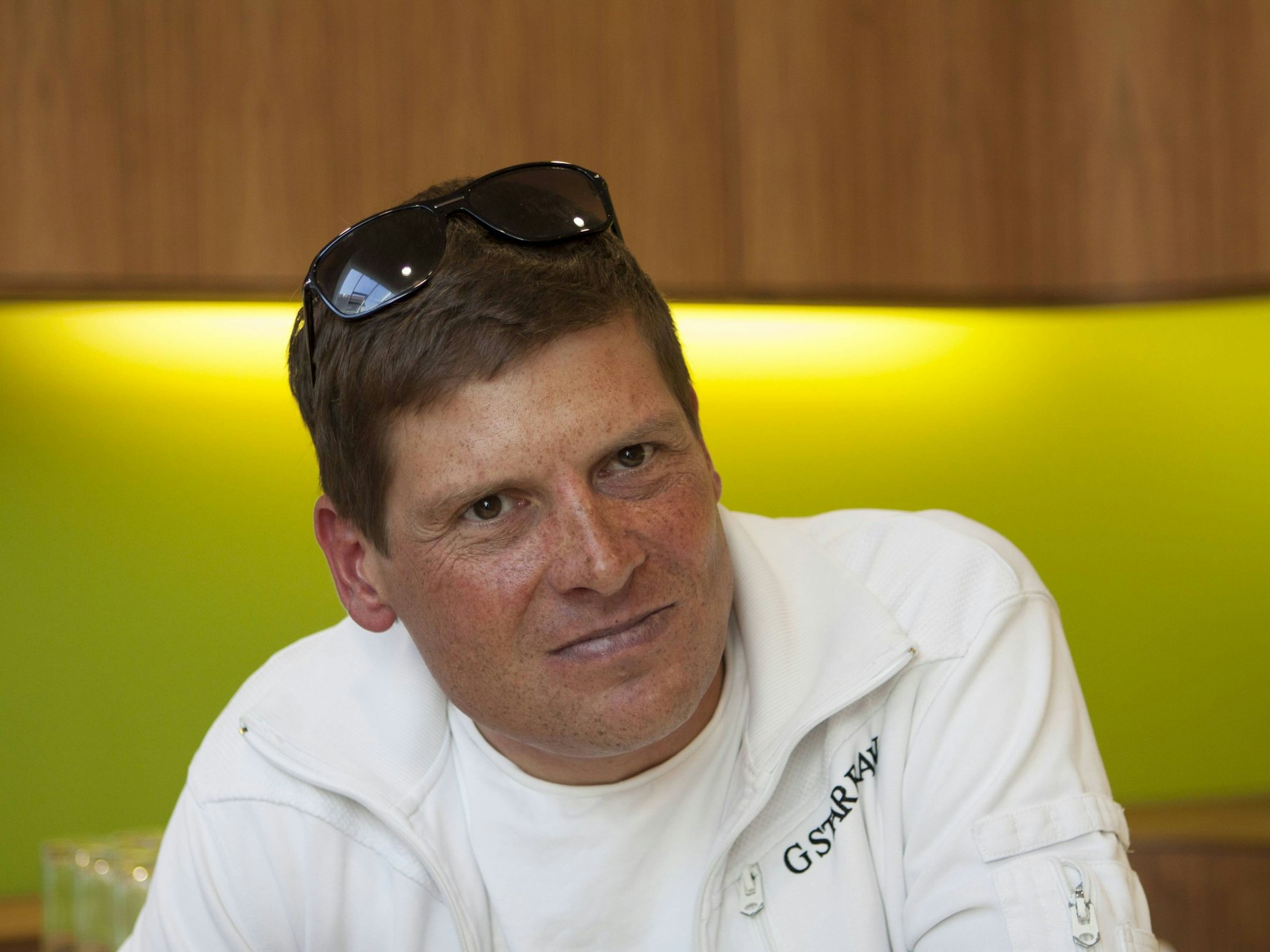 Ex-Radprofi Jan Ullrich in Ulm 2012