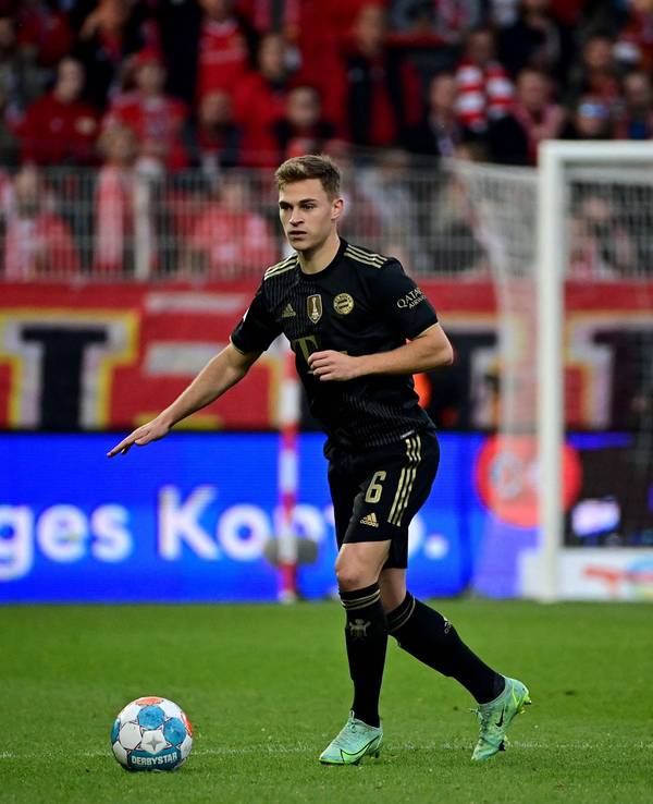 Joshua Kimmich spielt mit dem FC Bayern München bei Union Berlin.