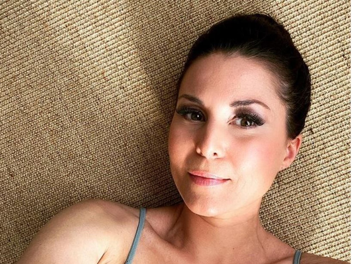 Vanessa Blumhagen - sie ist Promi-Expertin beim Sat.1-Frühstücksfernsehen. Das Selfie hat sie am 22.4.2021 auf ihrem Instagram-Kanal gepostet.