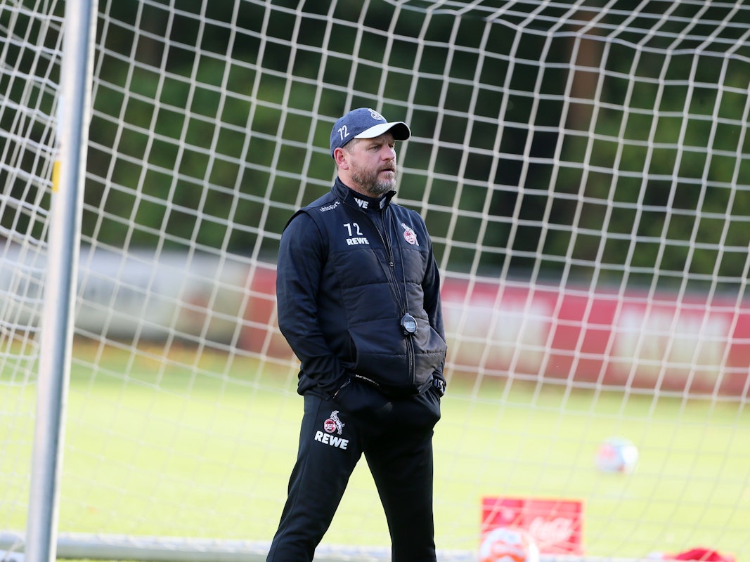 Steffen Baumgart trainiert den 1. FC Köln.