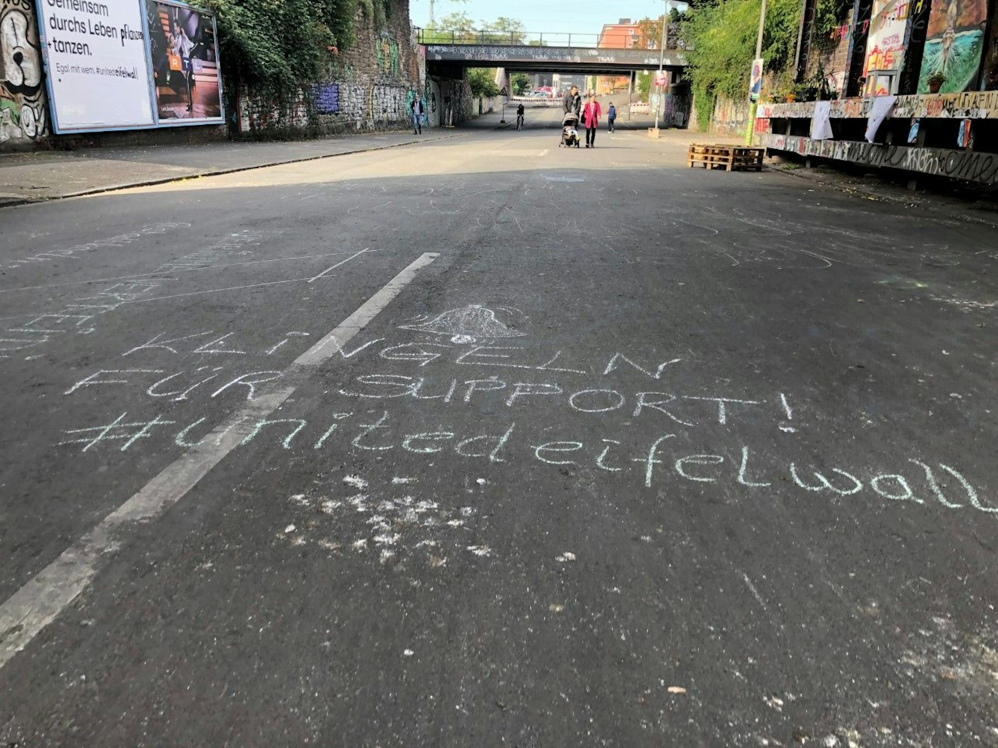 Um die gesperrte Straße in der Südstadt gibt es zwischen Anwohnern Zoff.