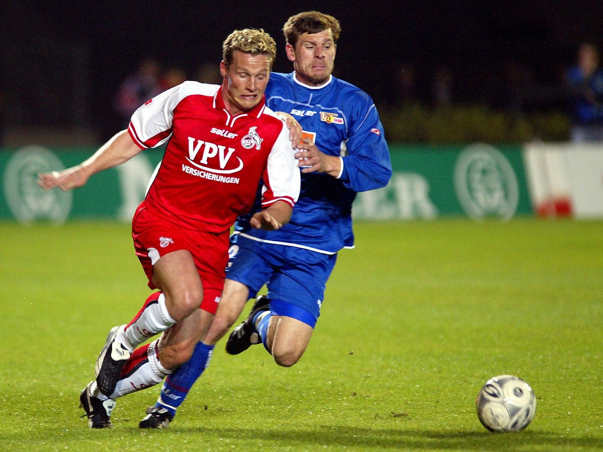 Steffen Baumgart spielt für Union Berlin gegen den 1. FC Köln.