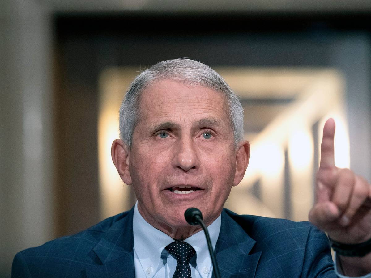 Anthony Fauci (hier im Oktober 2021) schildert ein Horror-Szenario.