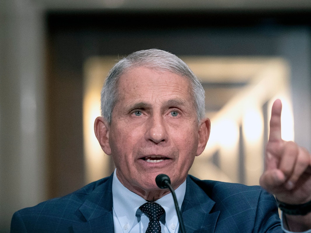 Anthony Fauci (hier im Oktober 2021) schildert ein Horror-Szenario.
