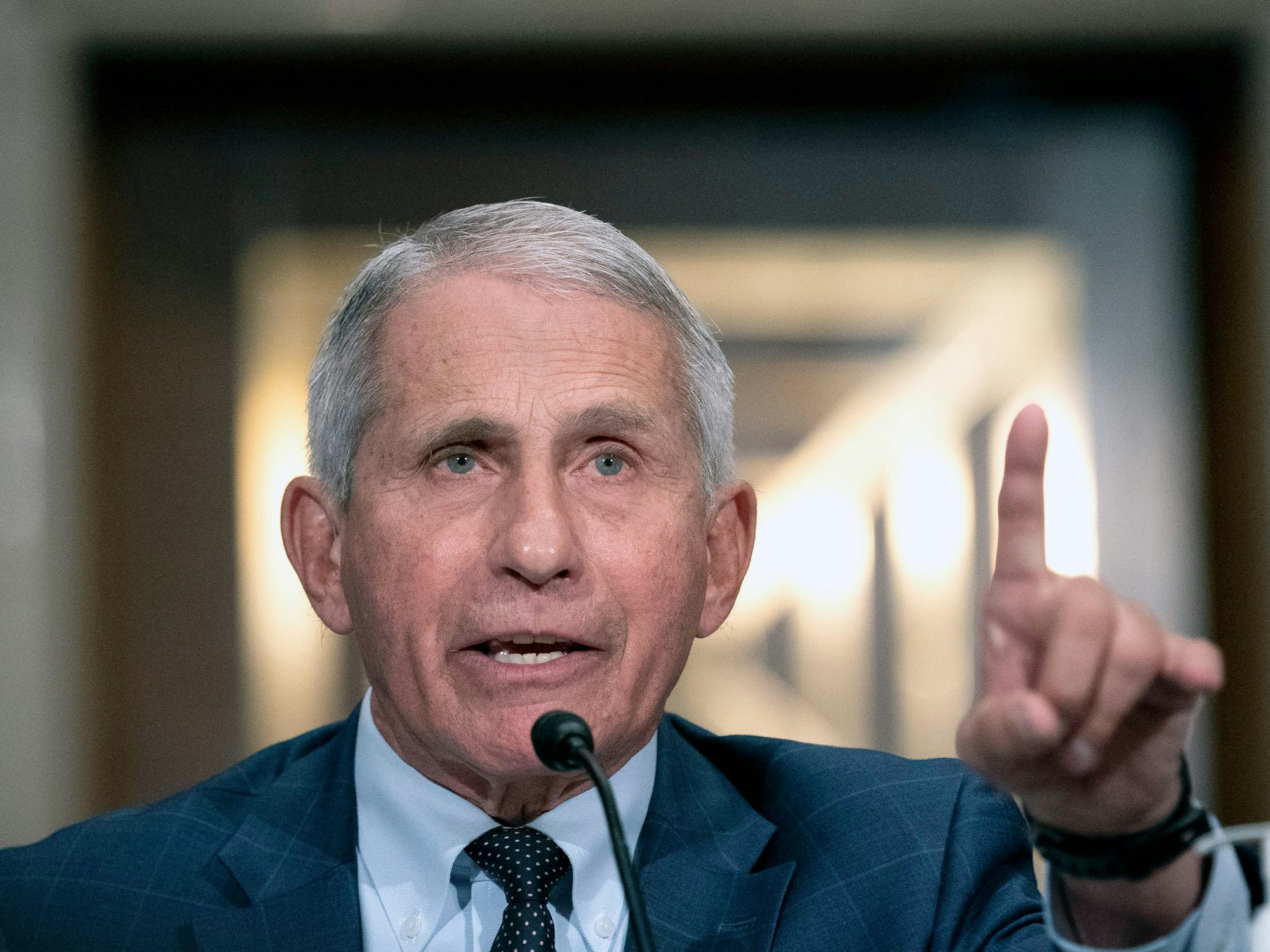 Anthony Fauci (hier im Oktober 2021) schildert ein Horror-Szenario.