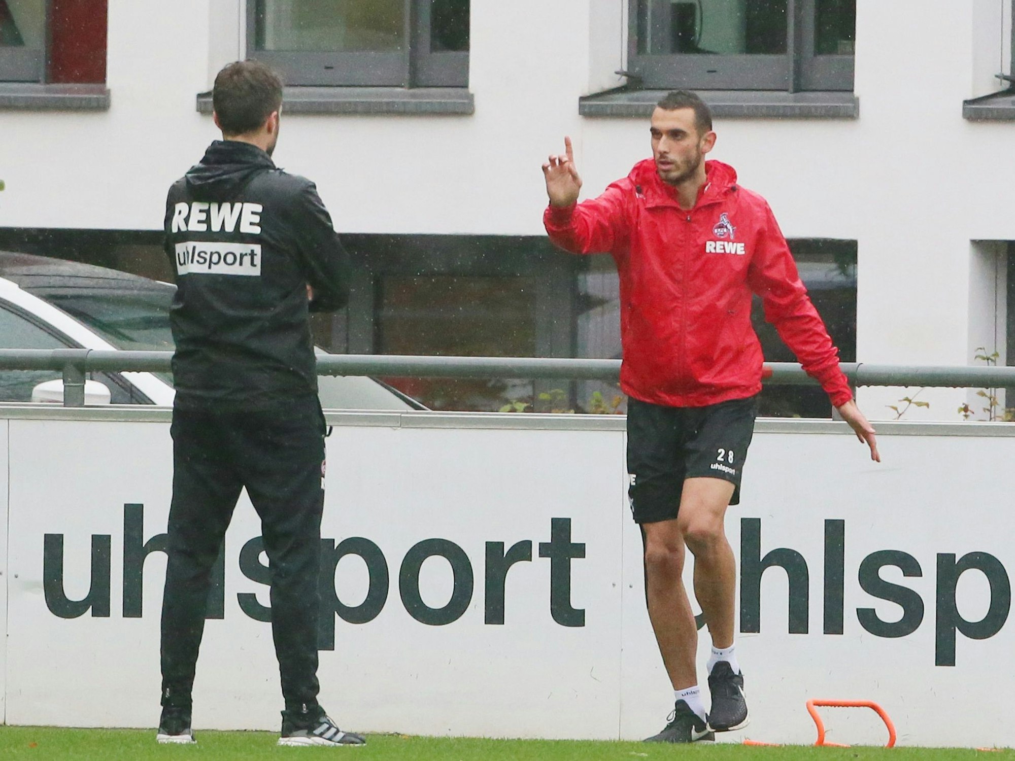 Ellyes Skhiri trainiert beim 1. FC Köln.