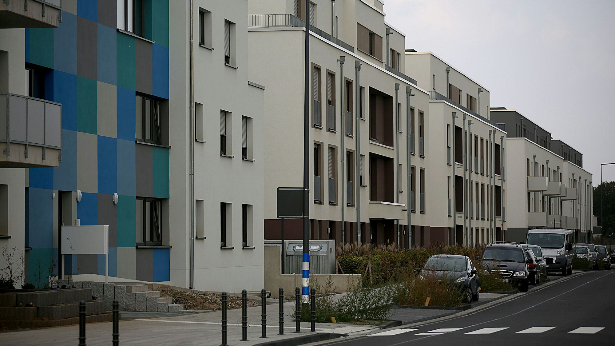 Das Foto vom 18. Oktober 2018 zeigt Mietwohnungen in Köln. Jetzt wurde der neue Mietspiegel vorgestellt.