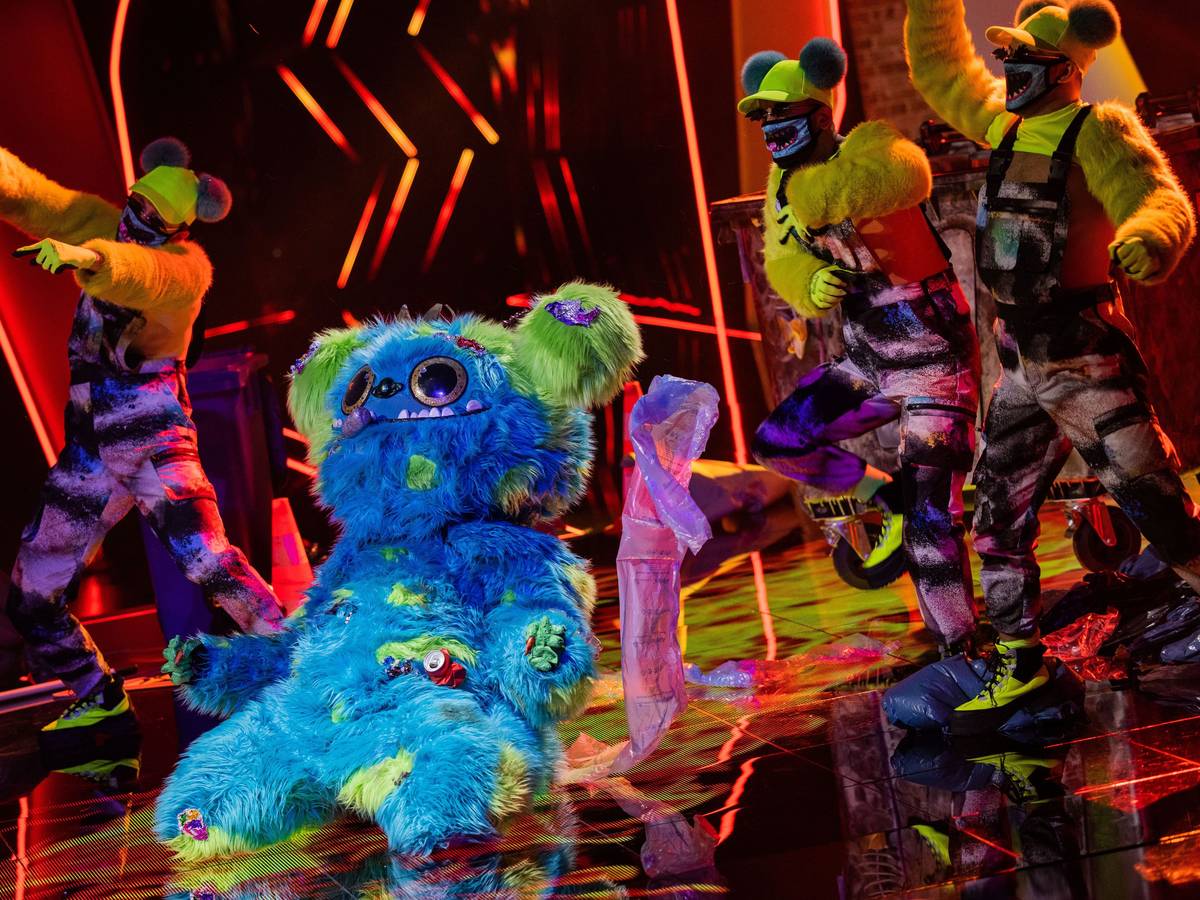 Mülli Müller steht in der „ProSieben“-Show „The Masked Singer “auf der Bühne.
