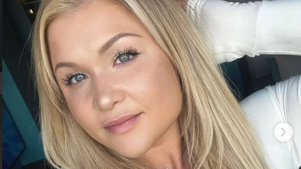 Die Influencerin Sophia Thiel auf einem Selfie, dass sie am 1. Oktober 2021 auf Instagram hochgeladen hat.
