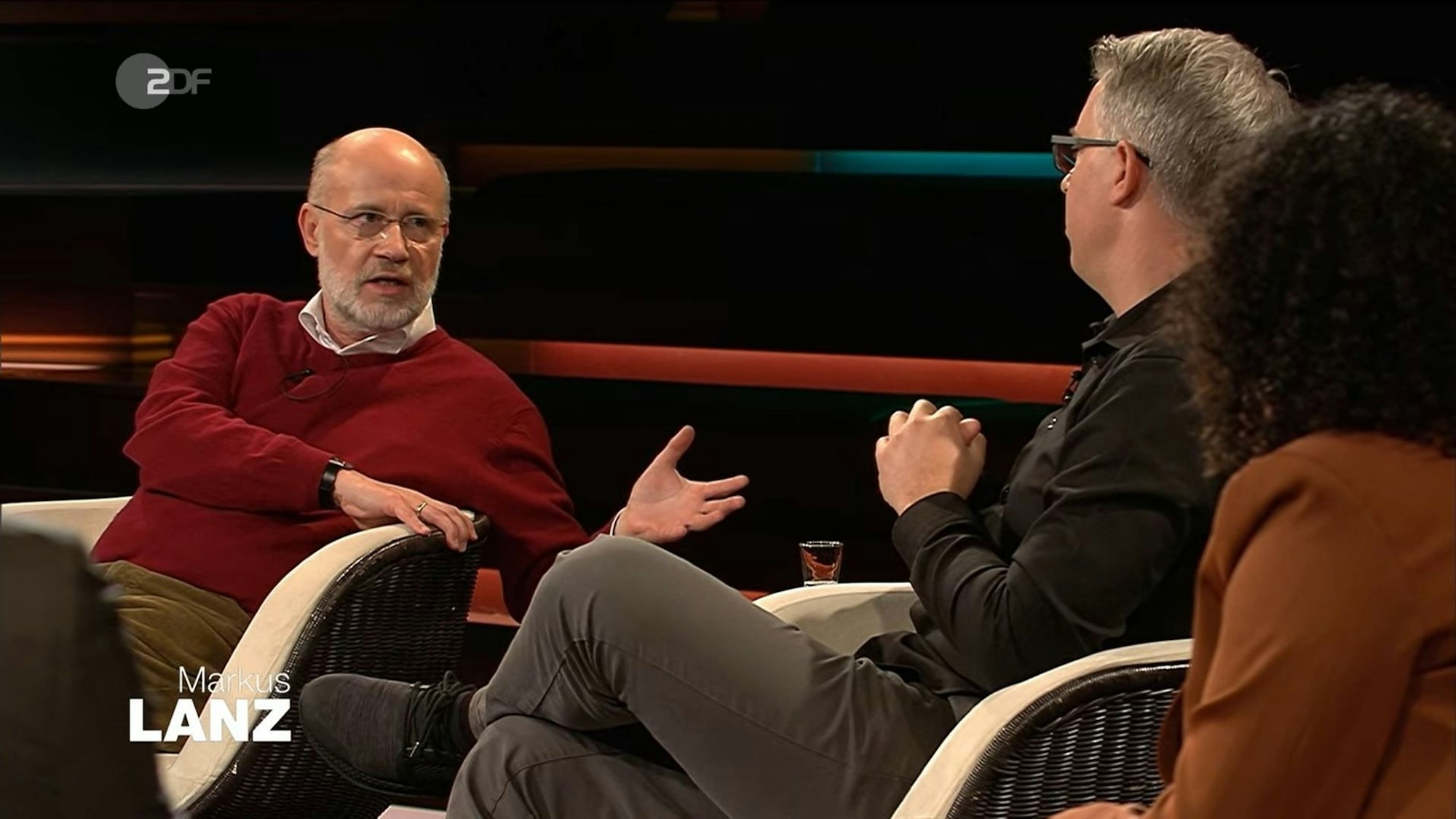 Wissenschaftsjournalist Harald Lesch (l.) diskutiert mit Investor Frank Thelen am 4.11. bei "Markus Lanz" über den richtigen Weg im Kampf gegen den Klimawandel.
