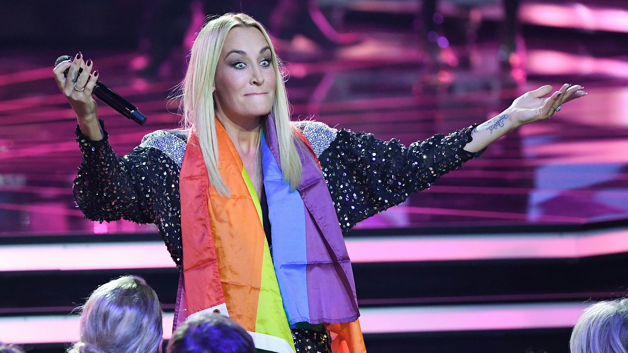 Alles andere als zurückhaltend mit Kritik: Sarah Connor (hier bei der Bambi-Verleihung 2019) teilte in der jüngsten Folge als Jurorin bei „The Voice of Germany“ ordentlich aus...