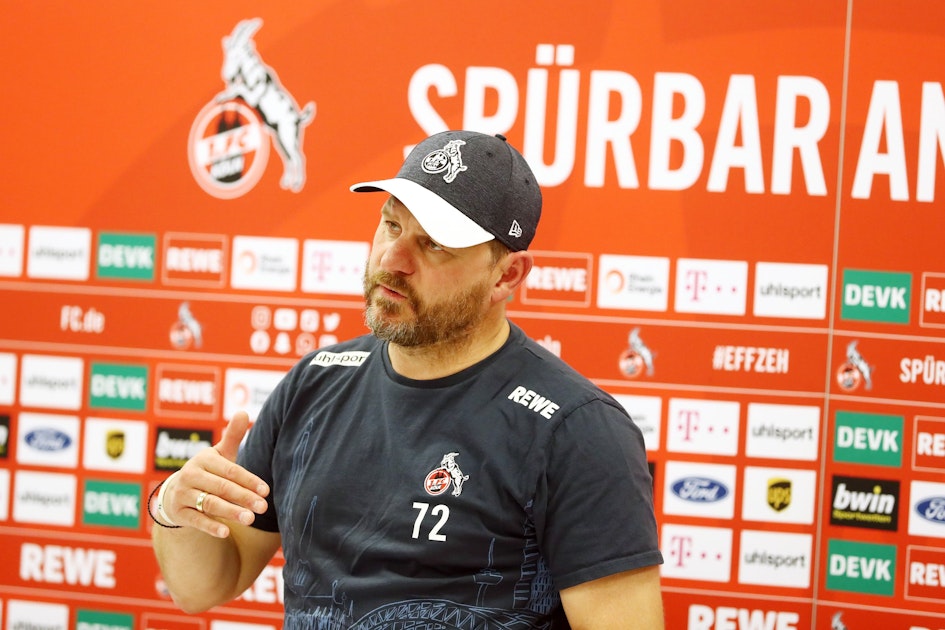 1. FC Köln Pressekonferenz mit Steffen Baumgart vor Union Berlin Express