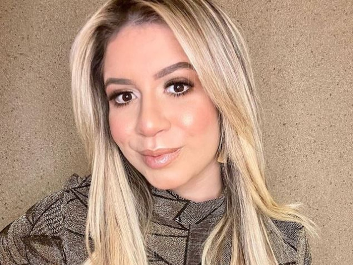 Das Foto zeigt ein Selfie, das Starsängerin Marília Mendonça am 26. Juni 2021 auf Instagram hochgeladen hat.