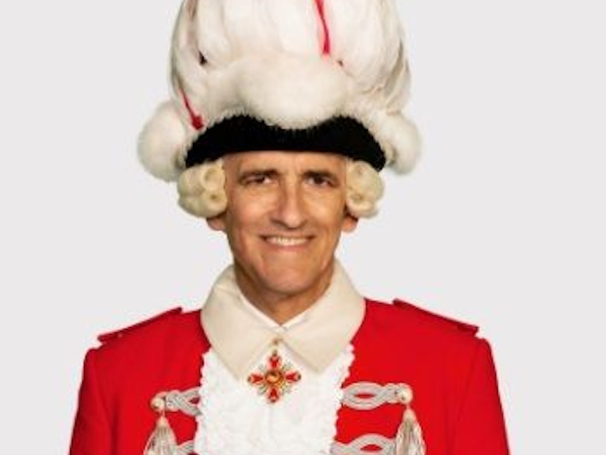 Michael Morant (55) vom Vorstand der Roten Funken