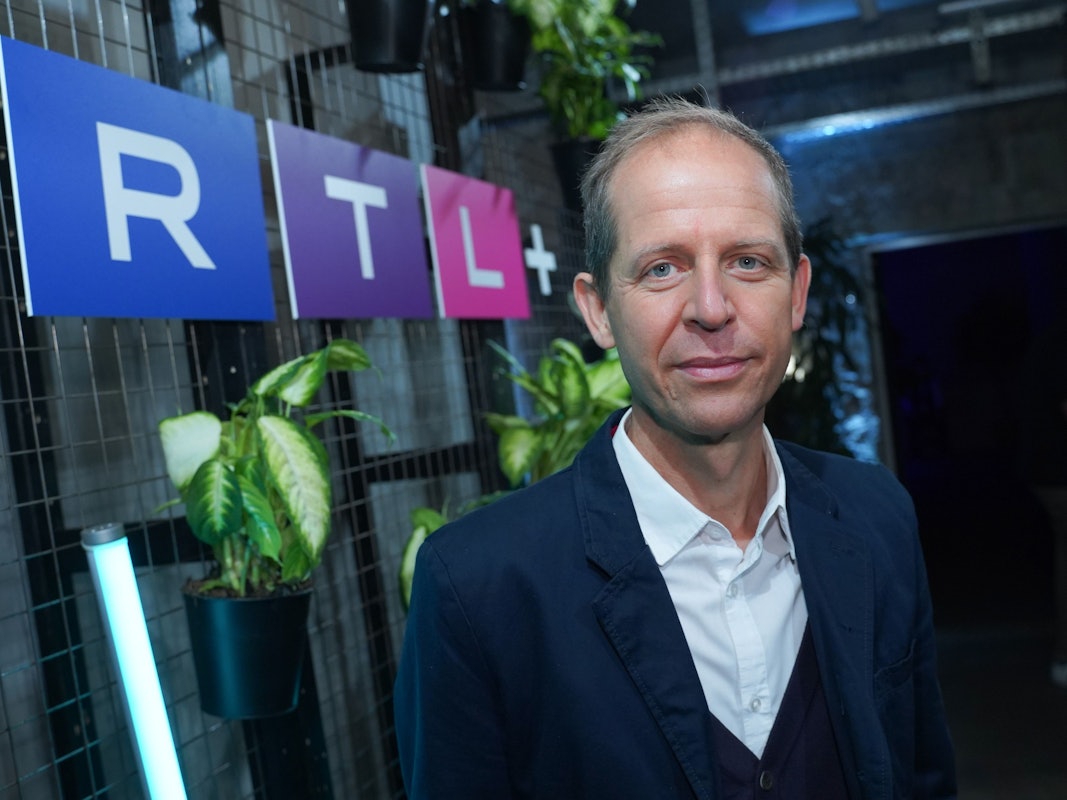 Aus für TVNOW, aber ein Neuanfang: Stephan Schäfer, Chef von Gruner + Jahr, bei der Vorstellung der neuen Streamingplattform RTL+ im November 2021.