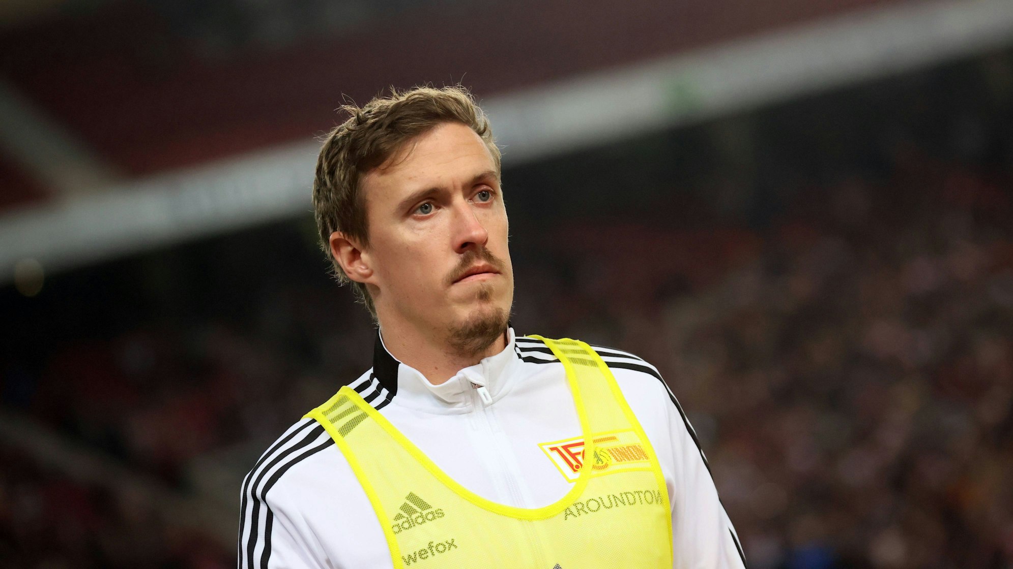 Max Kruse beim Aufwärmen vor dem Spiel beim VfB Stuttgart