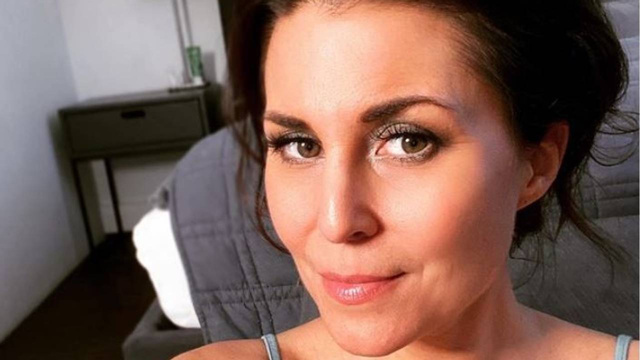Selfie von Vanessa Blumhagen. Sie ist Promi-Expertin beim Sat.1-„Frühstücksfernsehen“. Das Foto hat sie am 5. März 2021 auf ihrem Instagram-Account hochgeladen.