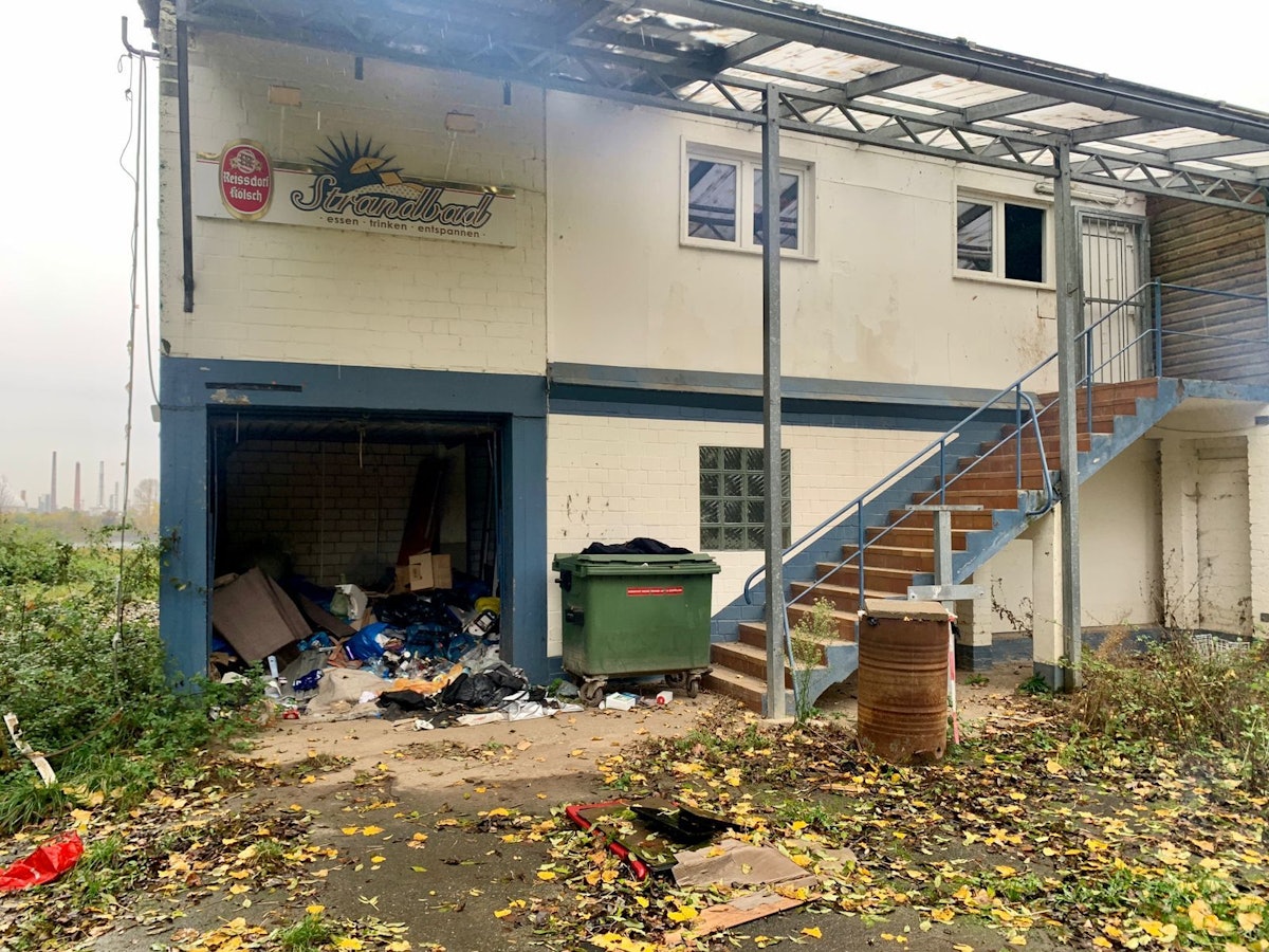 Das Langeler Strandbad befindet sich in einem katastrophalen Zustand.