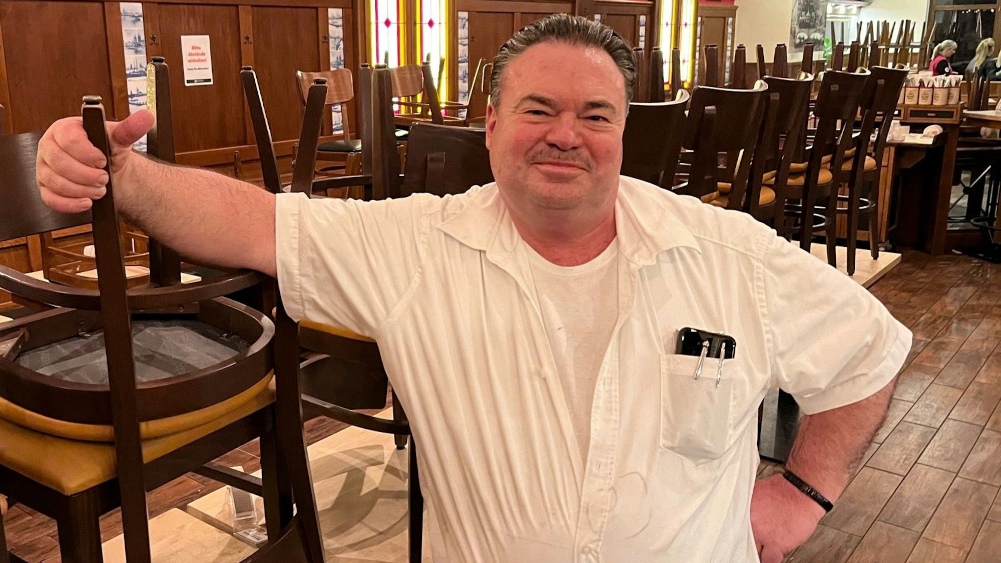 Köbes Mosi aus "Zum alten Brauhaus" in Köln