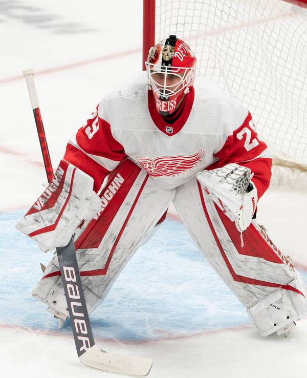 Thomas Greiss hütet sein Eishockey-Tor.