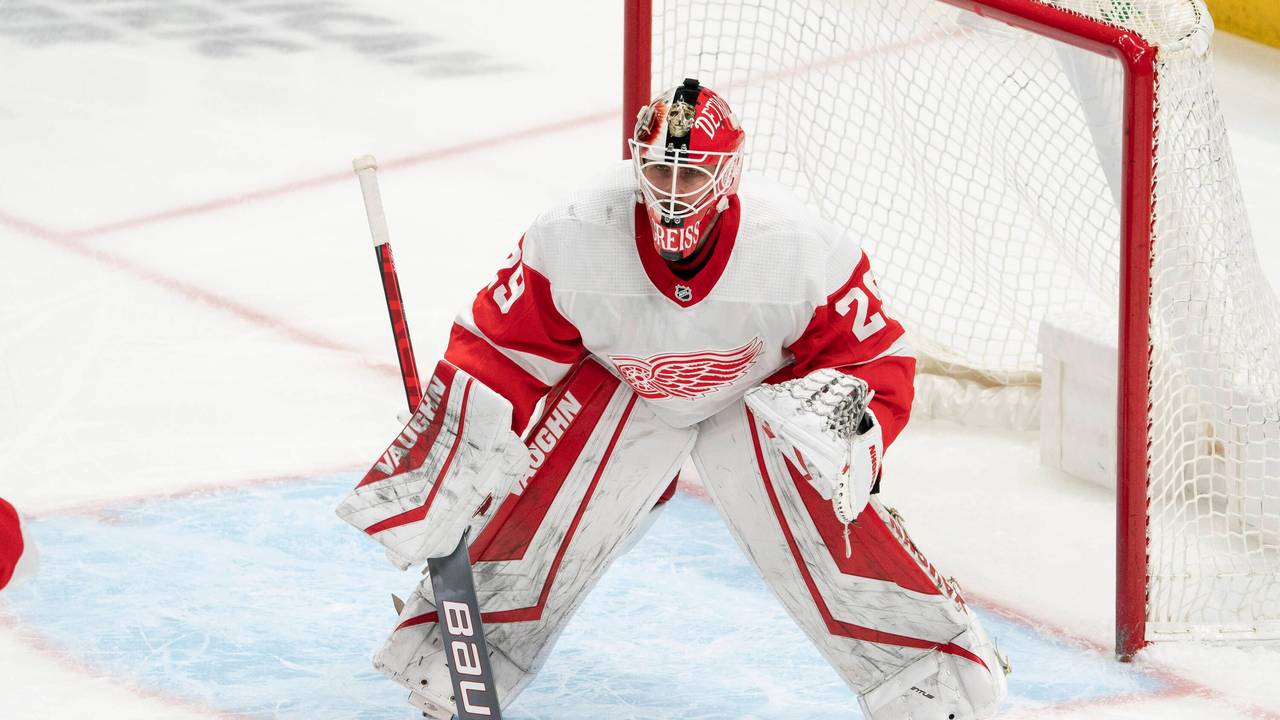 Thomas Greiss hütet sein Eishockey-Tor.