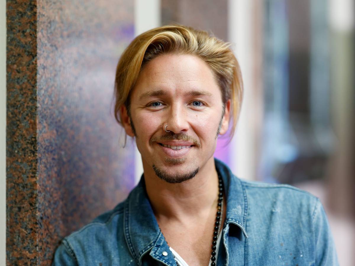 Der Musiker und Sänger Gil Ofarim bei einem Photocall im Hotel „de Rome“.
