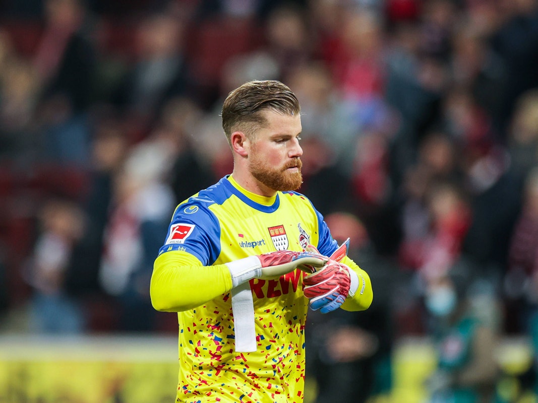 Timo Horn spielt für den 1. FC Köln gegen Union Berlin.